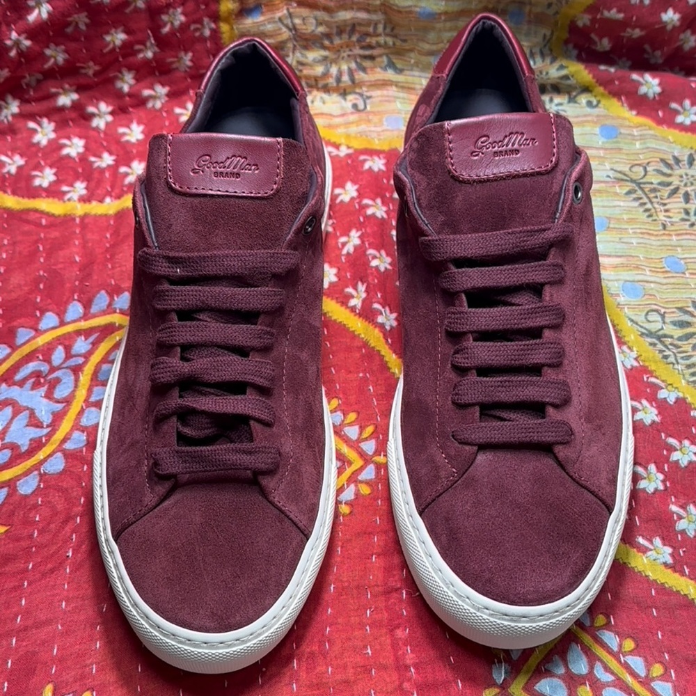 Good Man Brand Edge Suede Sneaker - Size 11